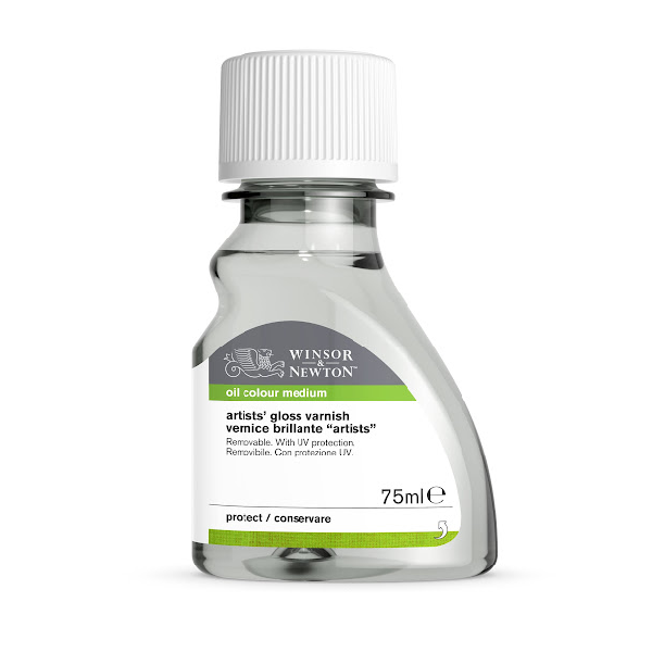 ورنی براق حرفه‌ای وینزور اند نیوتن 75 میل - فروشگاه هنر افق