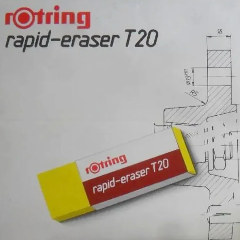 پاک‌کن روترینگ مخصوص راپید TB20 | پاک‌کنی حرفه‌ای برای طراحی فنی | کیفیت ممتاز آلمانی | هنر افق