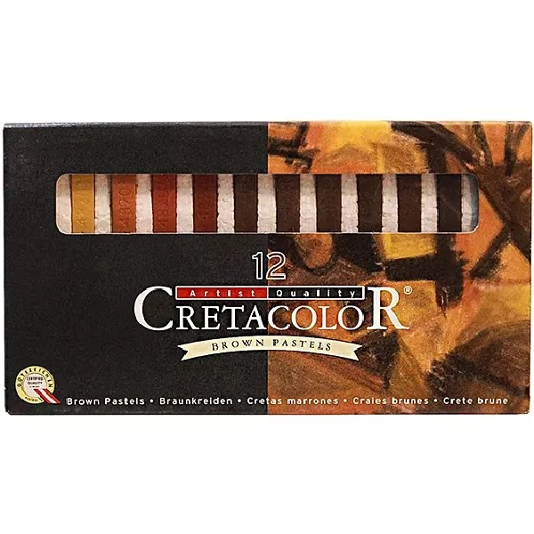 خرید و قیمت پاستل گچی کرتاکالر طیف قهوه ای