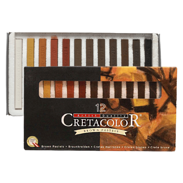 خرید و قیمت پاستل گچی کرتاکالر طیف قهوه ای